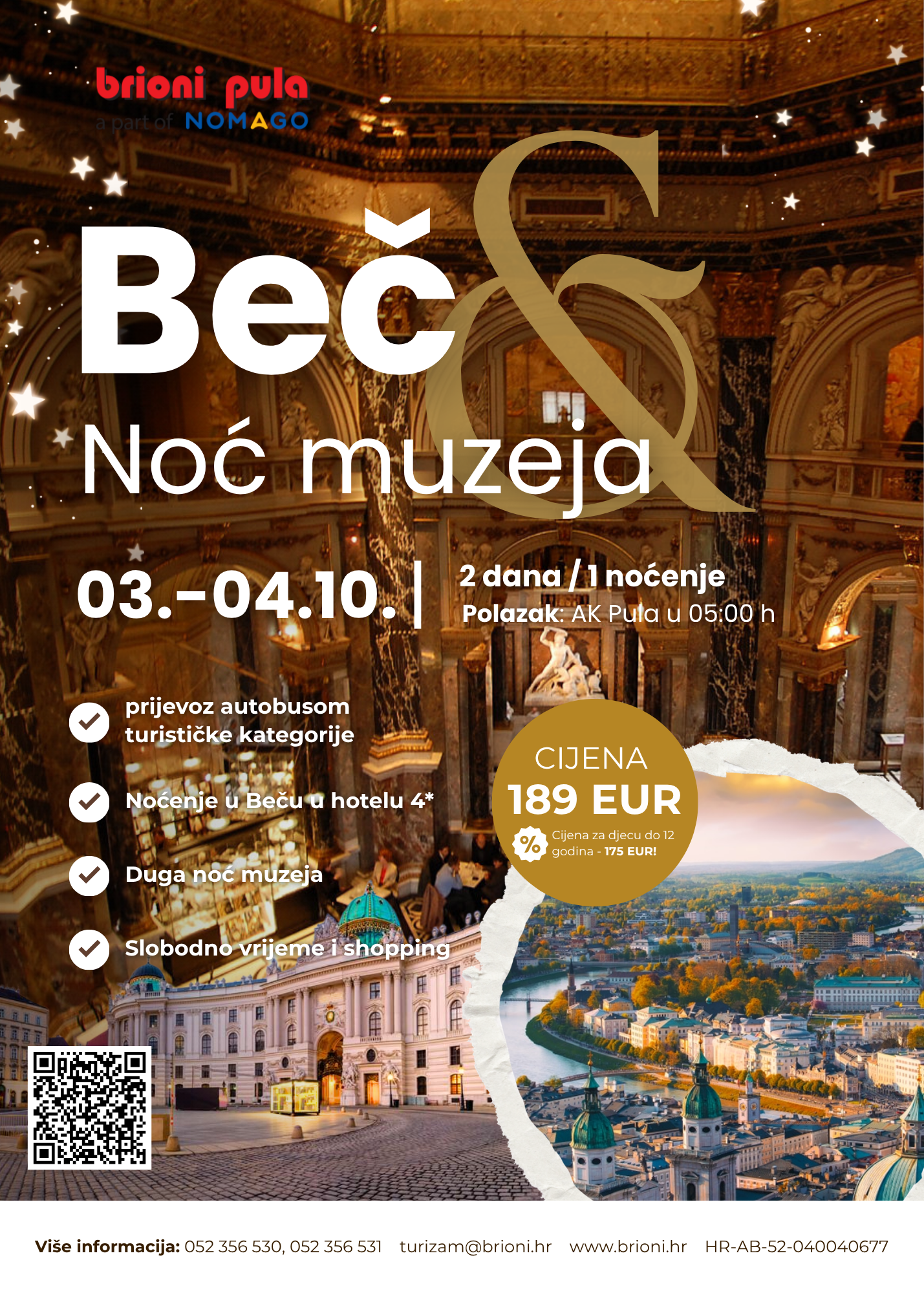 Beč i noć muzeja poster